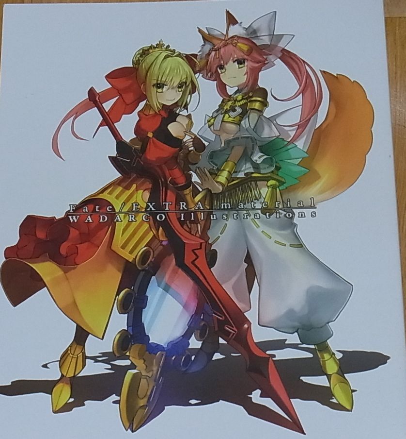 TYPE-MOON Fate EXTRA material Limited Version Arco Wada 226 & 50 page 