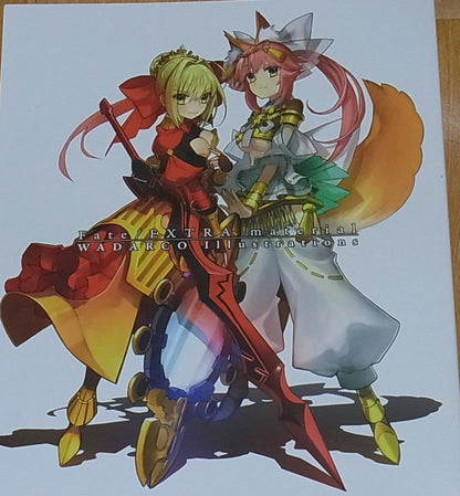 TYPE-MOON Fate EXTRA material Limited Version Arco Wada 226 & 50 page 