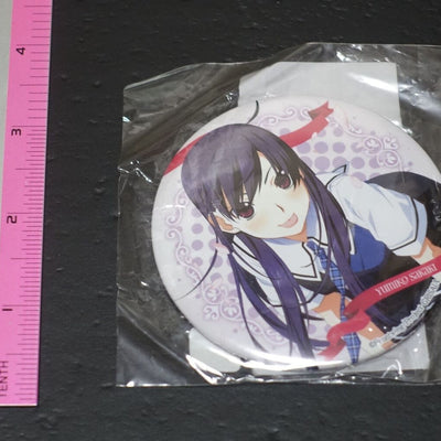 Grisaia Steel Badge Pins YUMIKO SAKAKI 