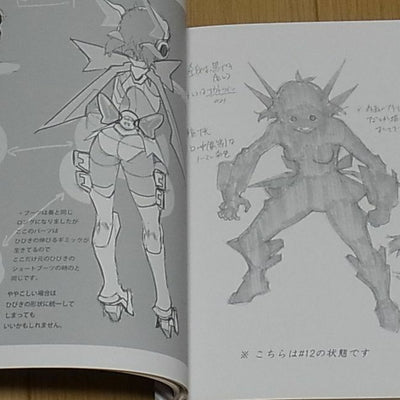 Animation Symphogear Official Design Works Art Book 192page 