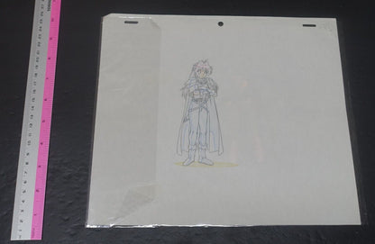 Cel & Raw Key Frame Art The Slayers Rina A11 Japanese Animation 