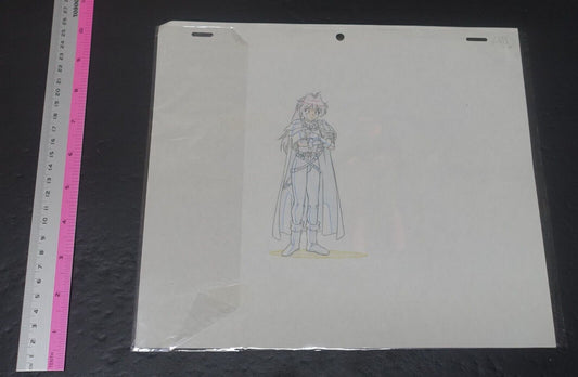 Cel & Raw Key Frame Art The Slayers Rina A11 Japanese Animation 