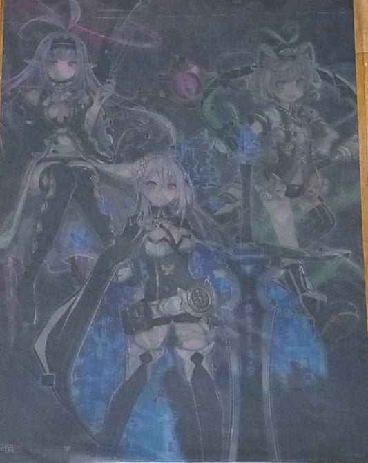 Death end reQuest B5 Size Clear Poster 5 Set 