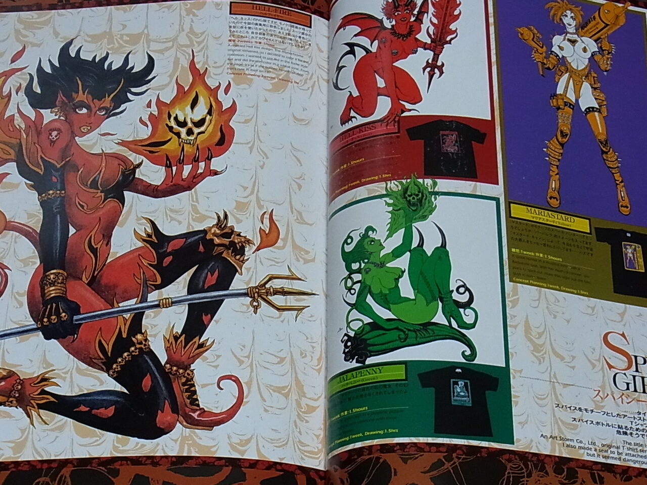 Yasushi Nirasawa Color Art Book CHAMELEON with Raw Autograph Sign & Illustration 