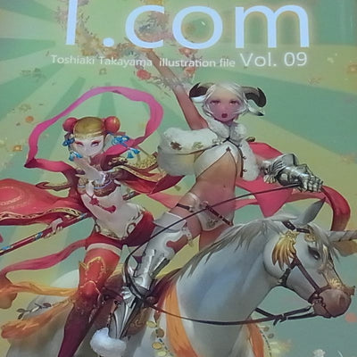 Toshiaki Takayama color Art Book T.COM vol.09 RARE 