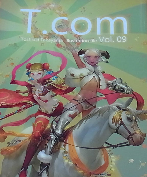 Toshiaki Takayama color Art Book T.COM vol.09 RARE 