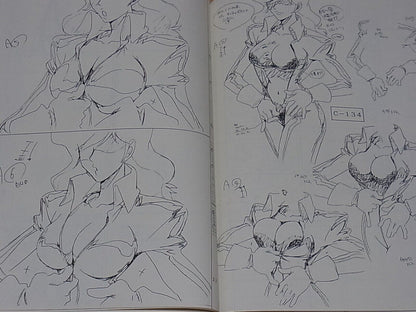 Hiroyuki Imaishi Anime Key Frame Art Collection vol.2 Lupin the 3rd FLCL 