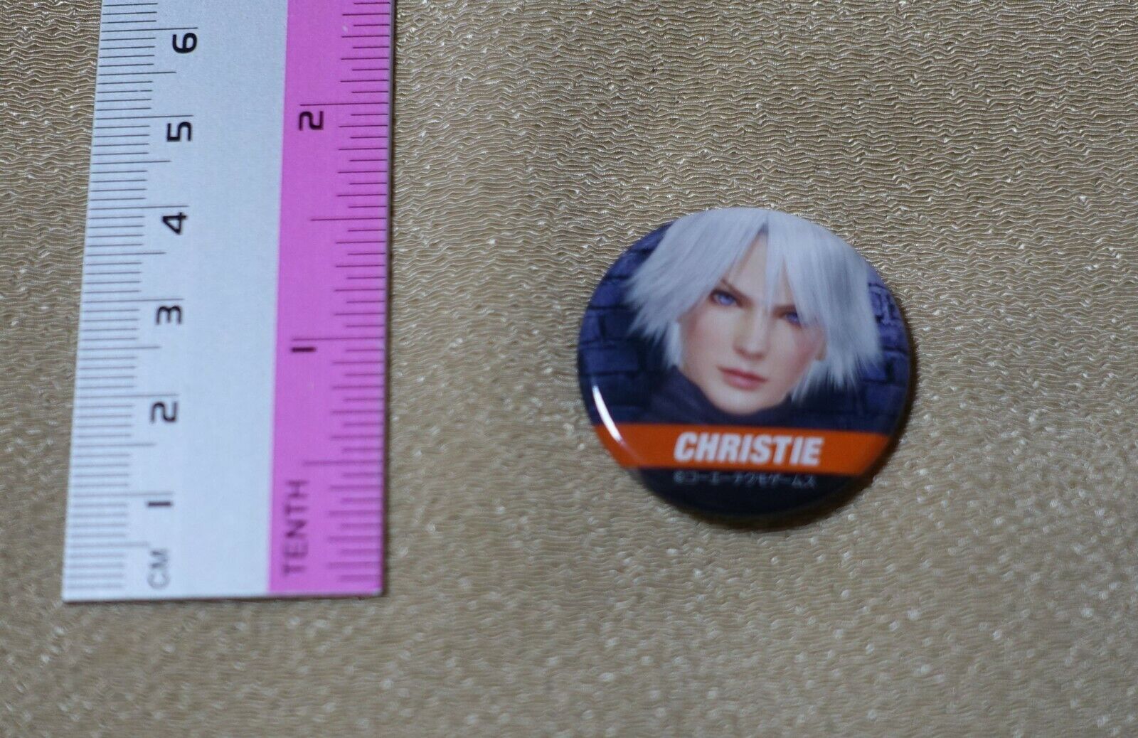 Dead Or Alive DOA 6 Privilege Steel Badge CHRISTIE 
