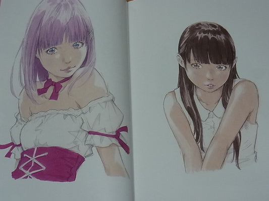Eisaku Kubonouchi Illustration Art Book ART DISTRICT 