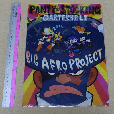 Panty and Stocking with Garterbelt A4 Size Art Clear File 