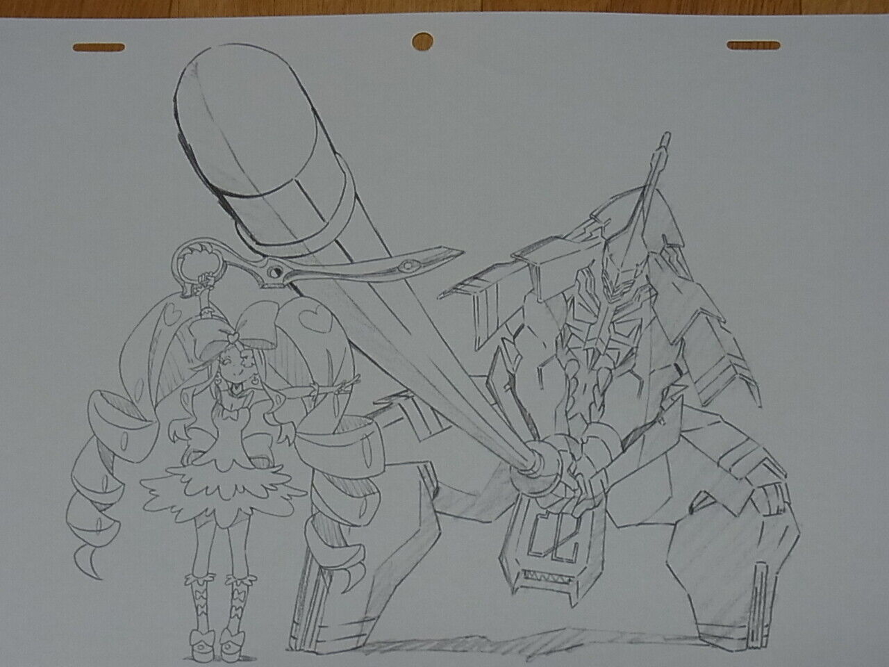 Kill la Kill Print Key Frame Art 3 piece Set A RARE 