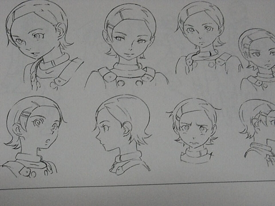 Animation EUREKA SEVEN Setting Art Book RARE 