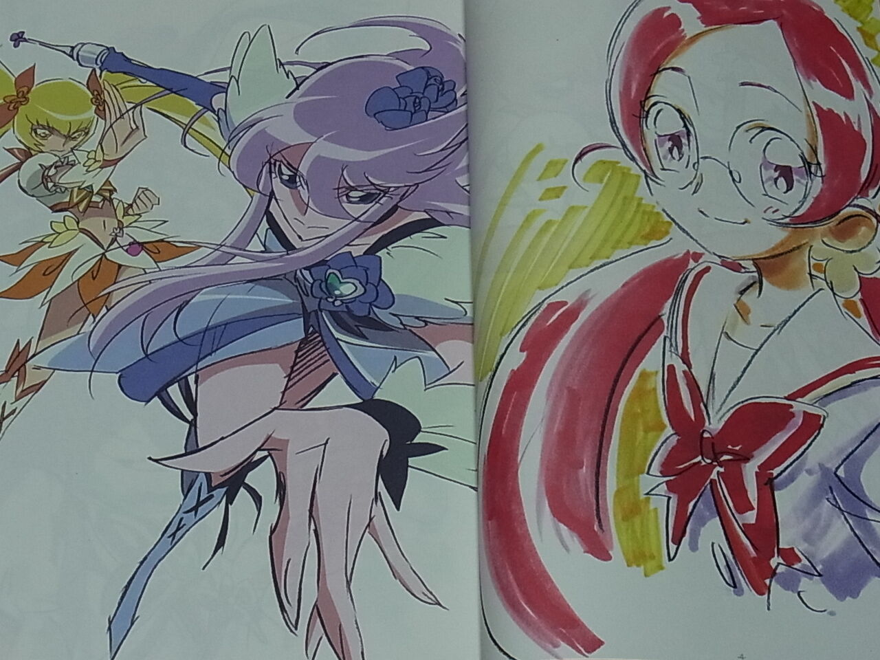 Yoshihiko Umakoshi Material Art Collection 3 Precure Saint Seiya Omega etc RARE 