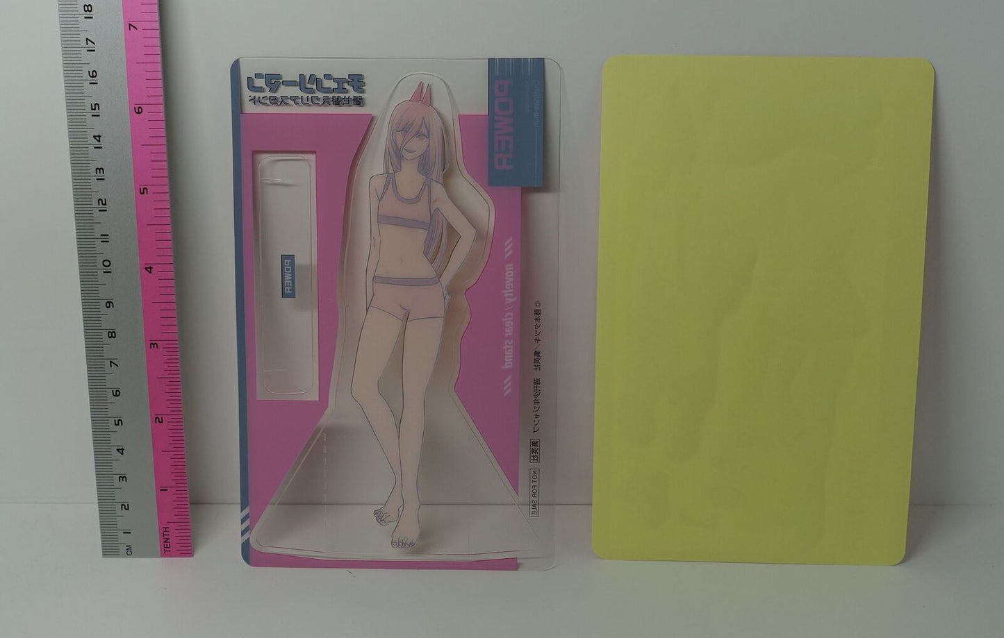 Chainsaw Man PVC Stand & Dress-up Seal Sticker Power 