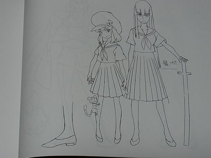 Kill La Kill Setting Art Book 1 Very Rare SUSHIO 