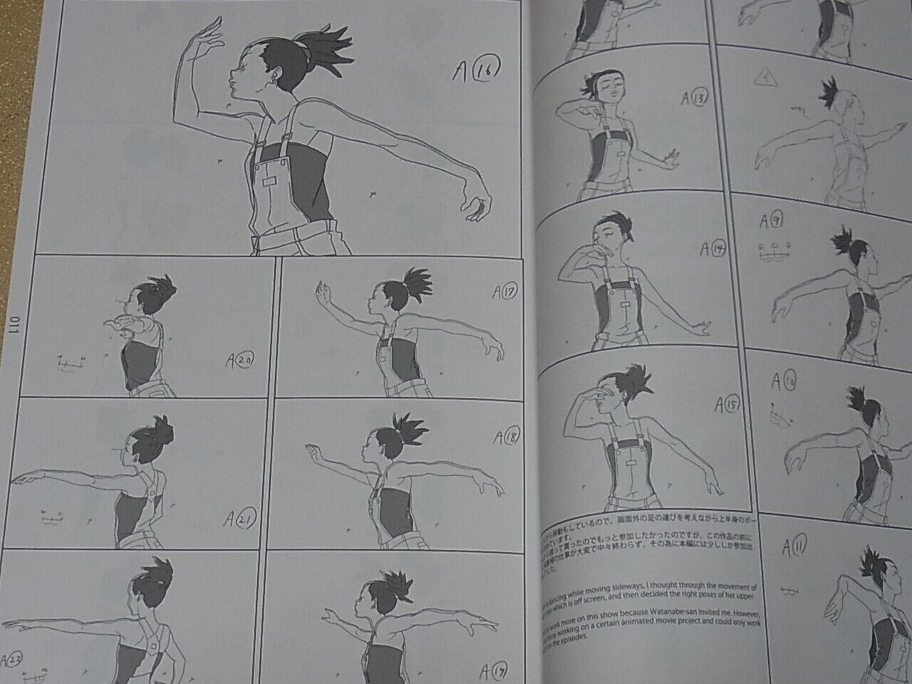TAKAFUMI HORI KEY ANIMATION NOTE 2019 Dororo Steaven Universe etc C97 