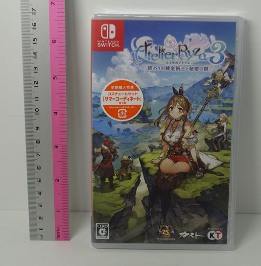 NINTENDO SWITCH Atelier Ryza 3 Alchemist of the End & the Secret Key 