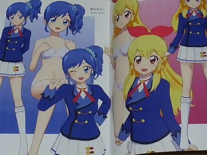 Torahaze Aikatsu! 3DCG Color Fan Art Book AIKATSU! MMD 