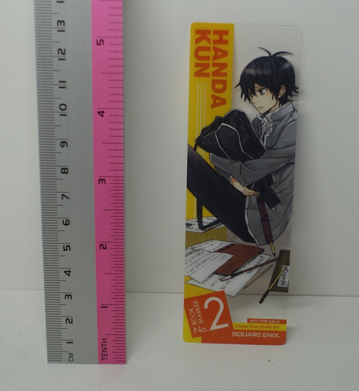 HANADA KUN PVC Clear Bookmark 