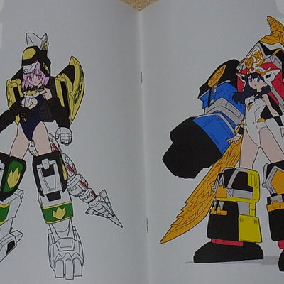 UNITOYS SSSS.GRIDMAN Fan Art Book Rikka & Akane Robot Costume Play 