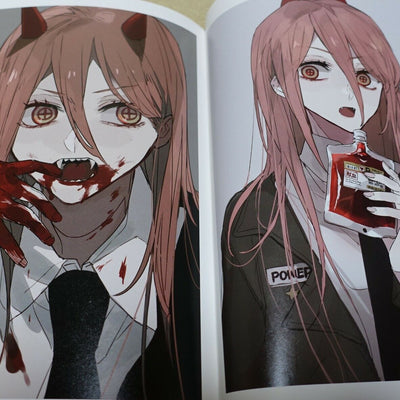 ebanoniwa Chainsaw Man Color Fan Art Book Gimme a fix. 