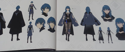 Fire Emblem Three Houses Setting Collection Book Fodlan ART BOOK 