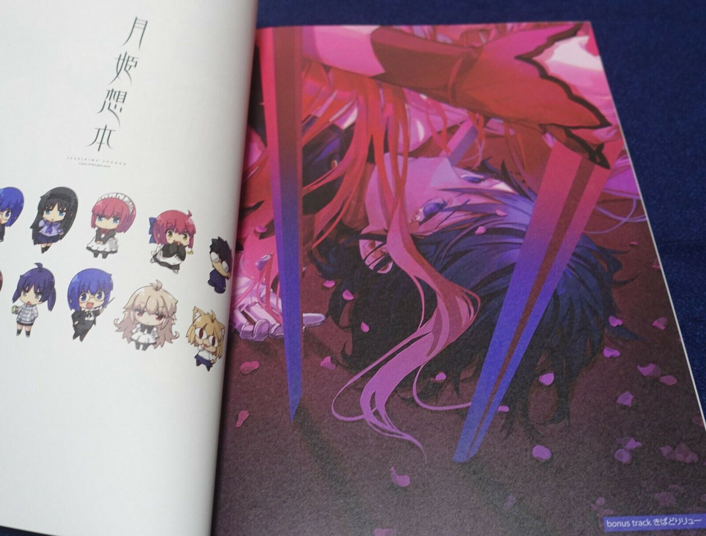 Tsukihime A piece of blue glass moon Official Fan Book Tsukihime Sou Hon 100page 