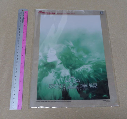 Pioneer Animation PVC Art Sheet Clear File & Post Card Haibane Renmei Rakka 