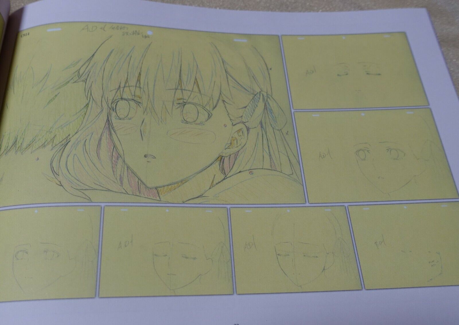 ufotable Fate stay night Heaven's Feel Art Director's Key Frame Art Book 