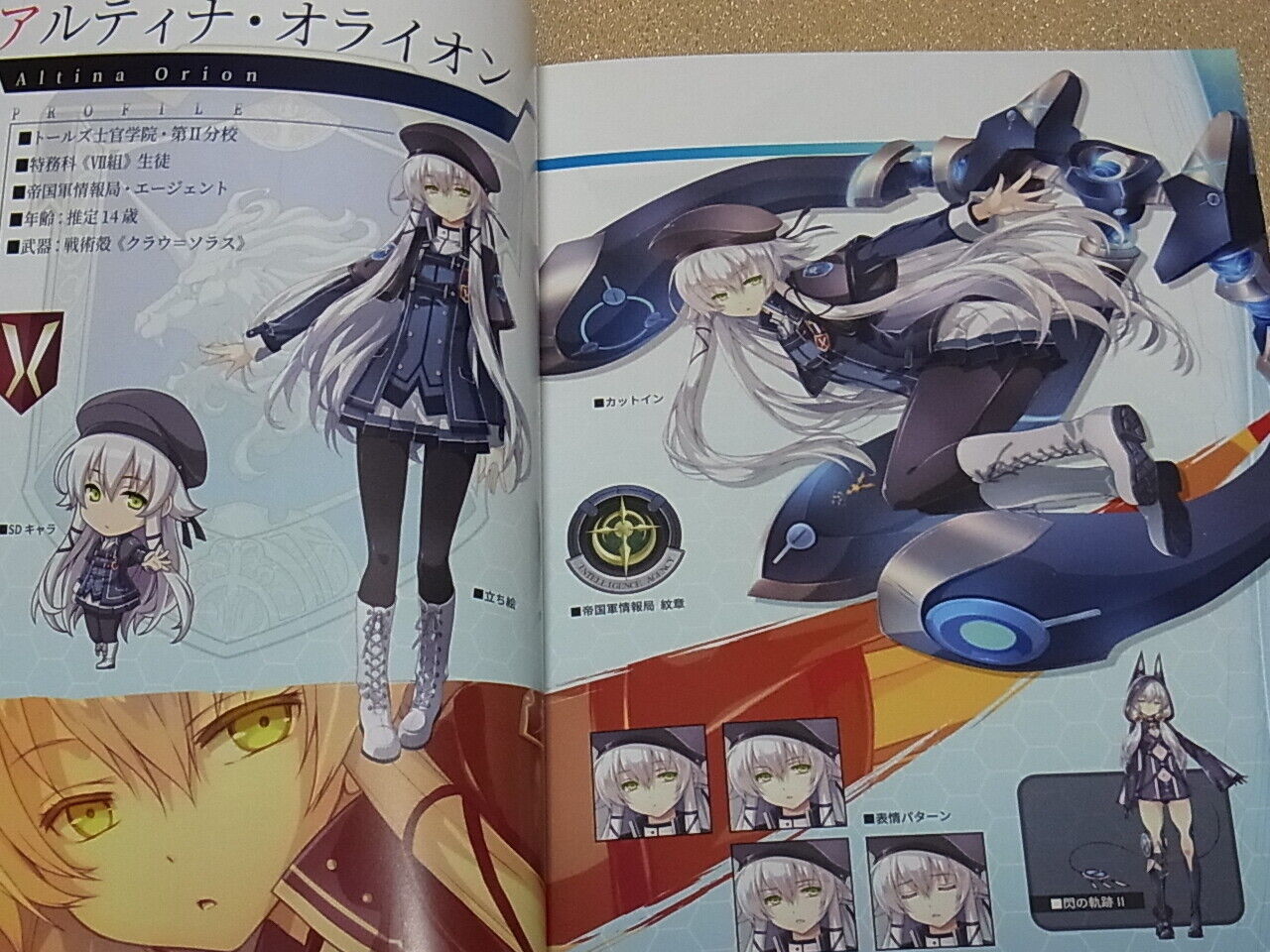 THE LEGEND OF HEROES SEN NO KISEKI 3 FULL COLOR ART BOOK 