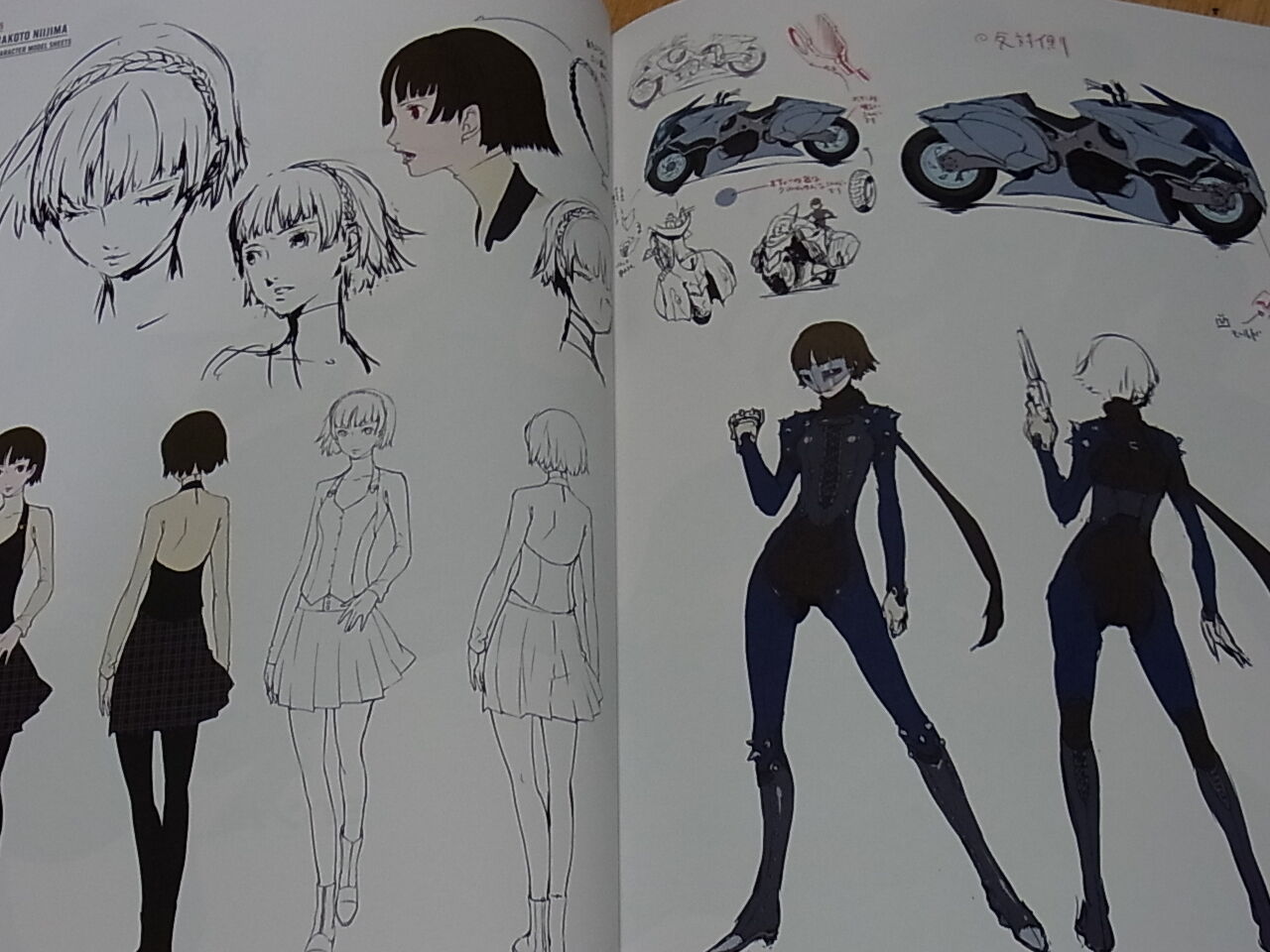 Persona5 Art & Design Book Persona 5 Shigenori Soejima Hard cover book 