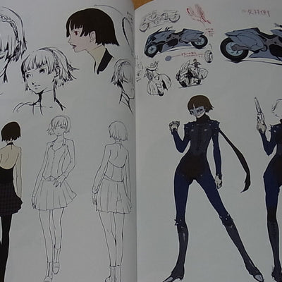 Persona5 Art & Design Book Persona 5 Shigenori Soejima Hard cover book 