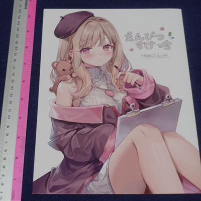 Sashiminekoya Momoko hololive Hakui Koyori Designer's Art Book Sketch Book C101 