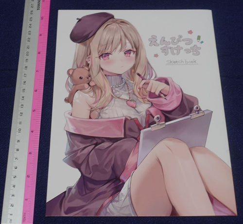 Sashiminekoya Momoko hololive Hakui Koyori Designer's Art Book Sketch Book C101 