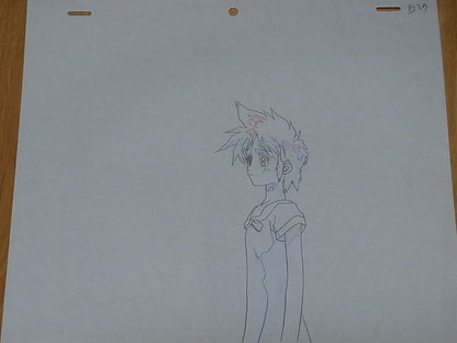 Cel & Raw Key Frame Art KEY THE METAL IDOL Key I Japanese Animation 