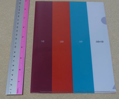 khara Evangelion Store Privilege PVC Clear File Folder 