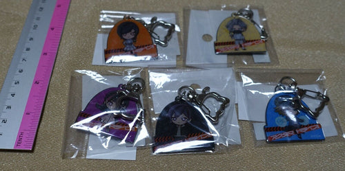 Akudama Drive 5 Characters Key Chain Set 