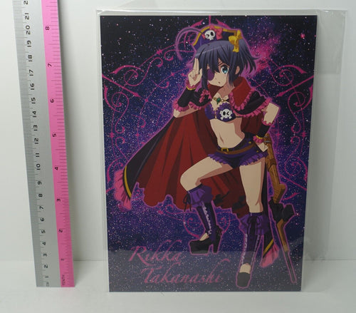 Animation Love, Chunibyo & Other Delusions! Rikka Takanashi Art Card 