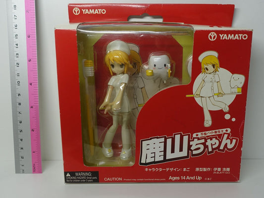 YAMATO BAD DENTAL HYGIENIST SHIKAYAMA CHAN WHITE Figure Statue 