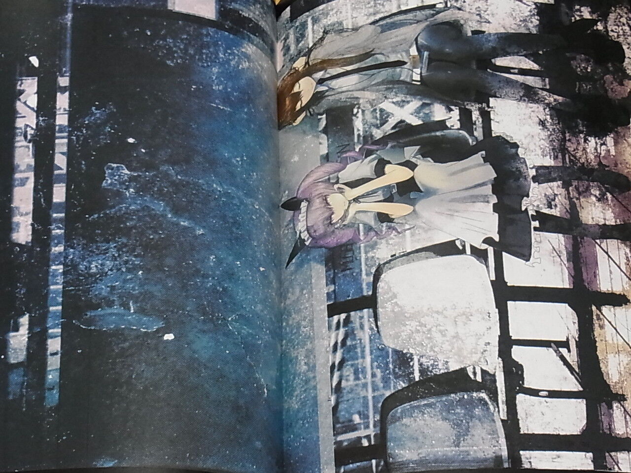 Huke Color Art Book Collection DLK Stein's Gate Black Rock Shooter 240page 