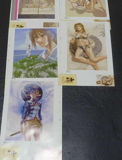 Koio Minato Reversible Art Sheet 8 Set IO Star Ocean 2 