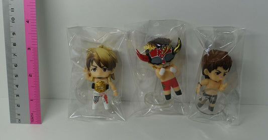Nendoroid Petit New Japan Pro-Wrestling Tenzan Tanahashi Kojima Set Figure only 