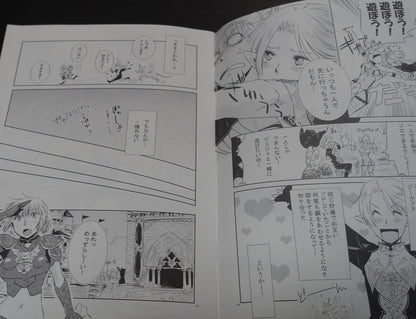 Tachibana Lita Lineage 2 Fan Made Comic Set 