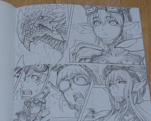 Tukasa Jun Illustration Art Book Tsukasa Bullet 2010 Preview Version 