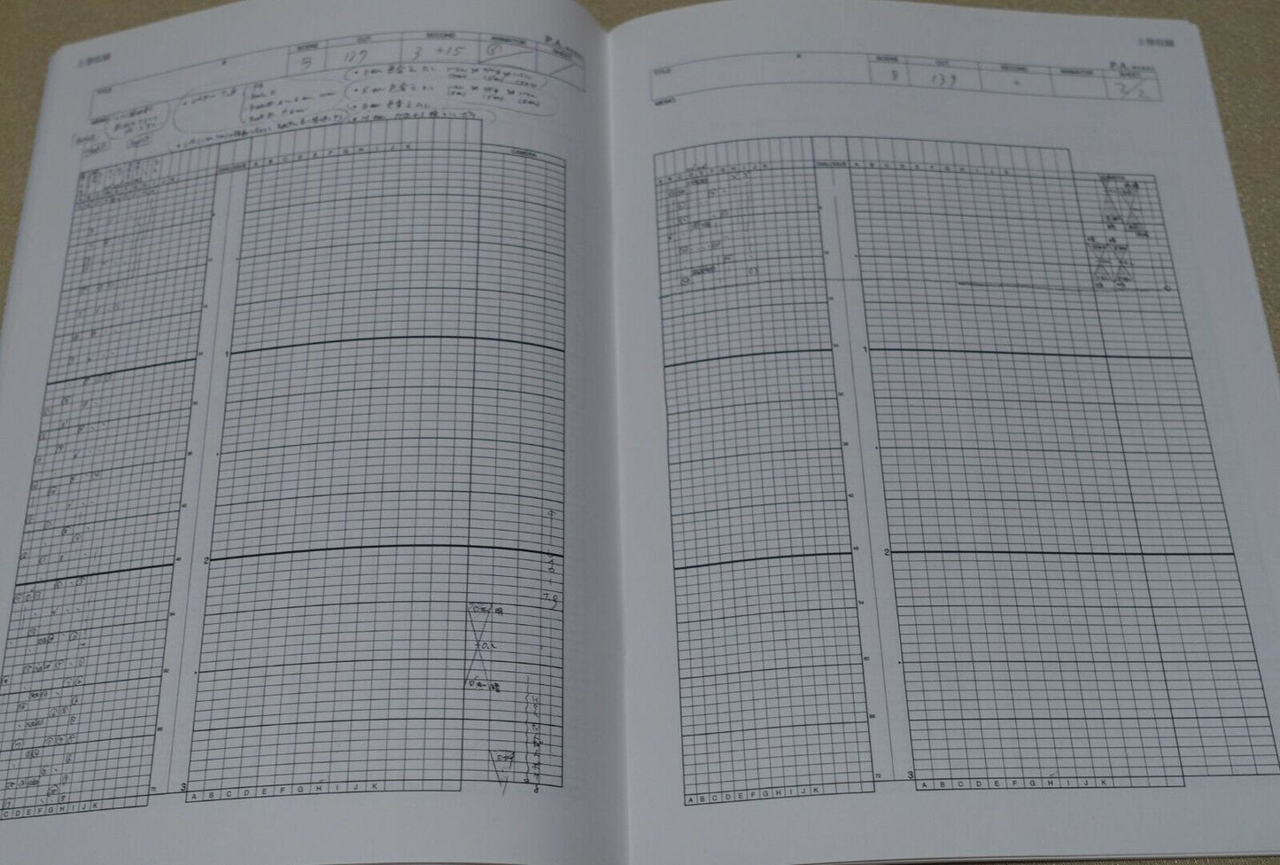 Toshiyuki Inoue Maquia When the Promised Flower Blooms Making Time Sheet Book 