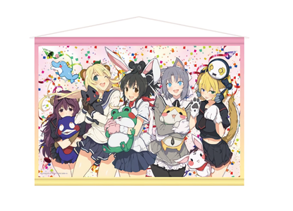 Senran Kagura & Don Quijote Collaboration Limited B2 Size Tapestry Wall Scroll 