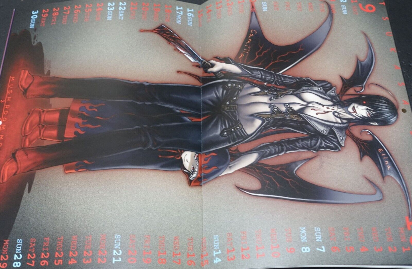 Tsukasa Jun Tsukasa Bullet CALENDAR ART BOOK 2012 