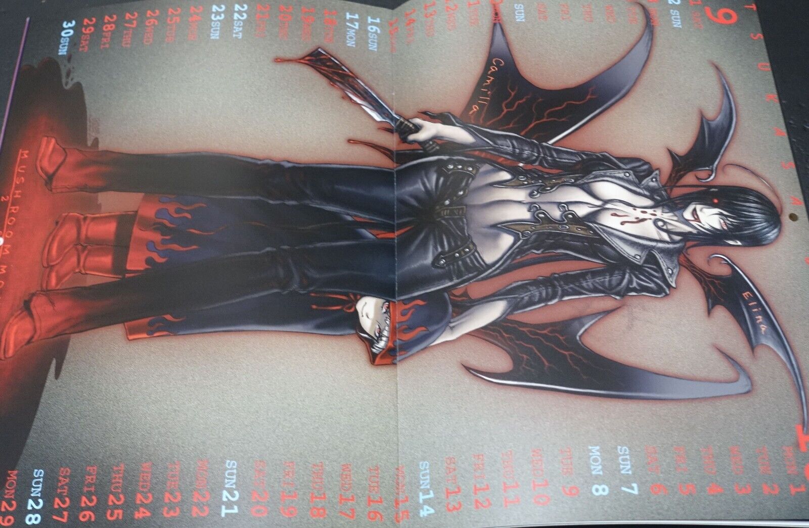 Tsukasa Jun Tsukasa Bullet CALENDAR ART BOOK 2012 