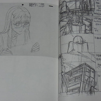 Honjou Raita Animation Absolute Whiteness Magical Girl Key Frame Art Book 