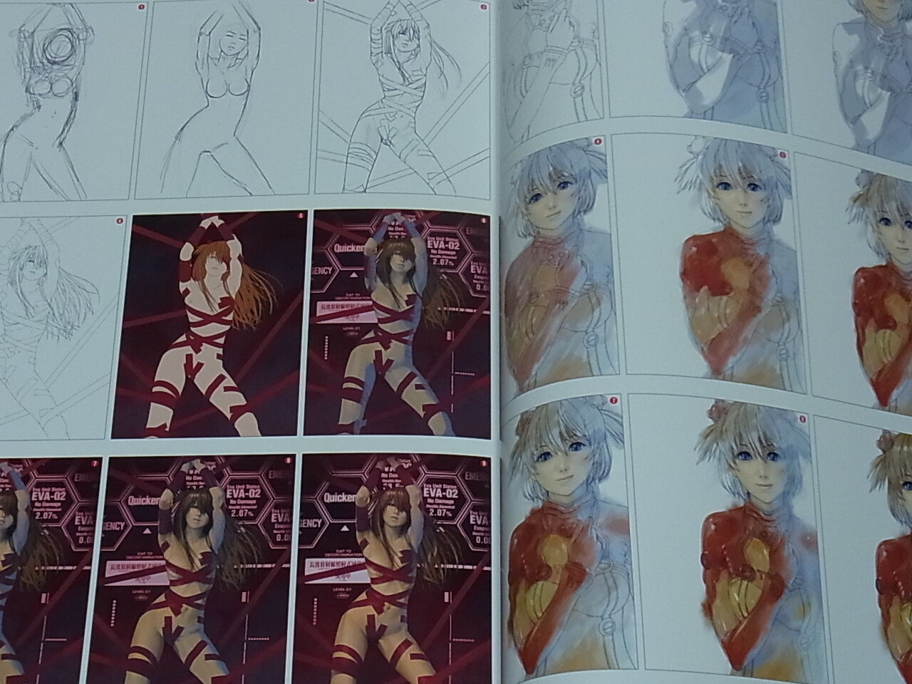 Castlism Fan Art Book EVA GIRLS ILLUSTRATIONS Evangelion 